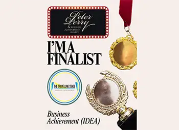 I'm a finalist graphic